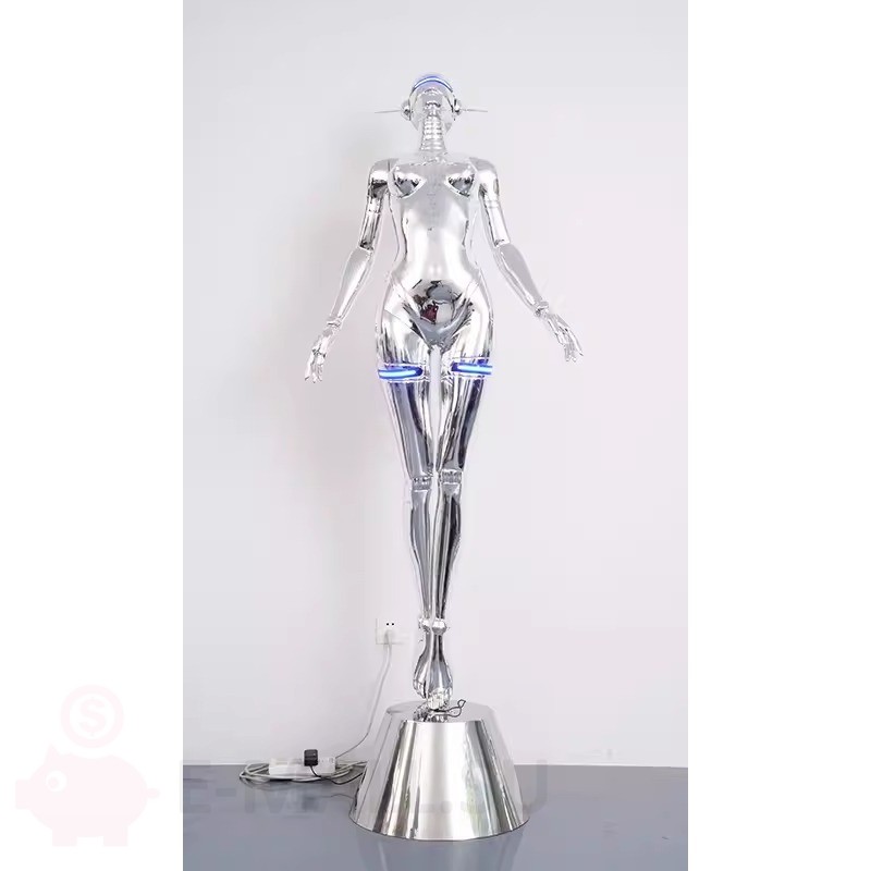 Большая фигура в стиле Cyberwomen с подсветкой, модель К8801, 73*50*207 см