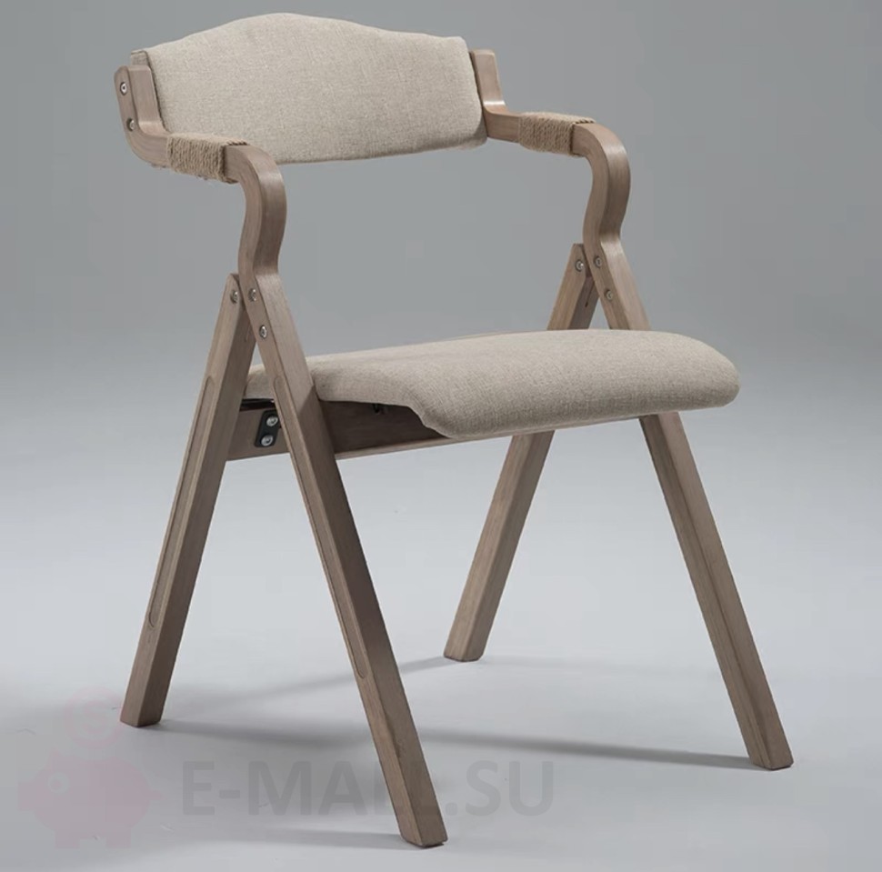 Обеденный стул складной Meric, Бежевый / ткань 