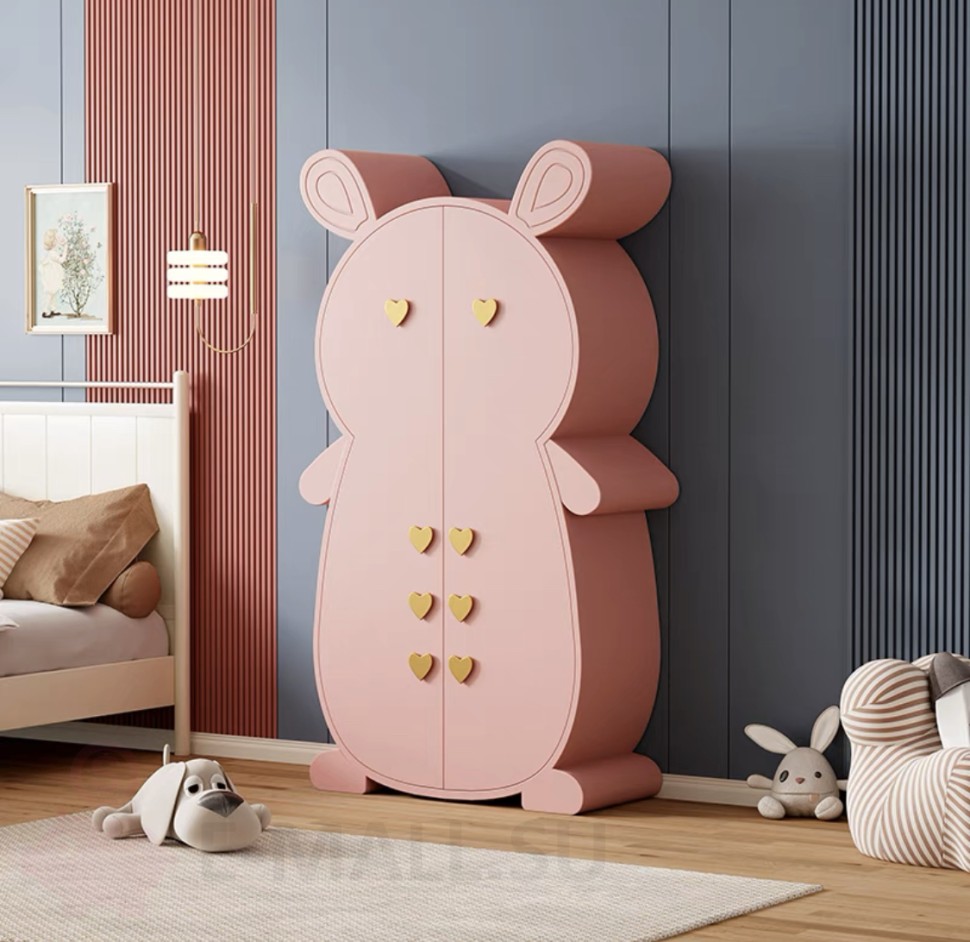 Детский шкаф Teddy коллекции Fabulous Childhood, Розовый/120см
