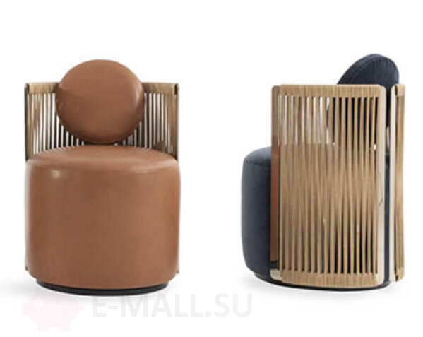 кресло в стиле Fendi ,Swivel chair