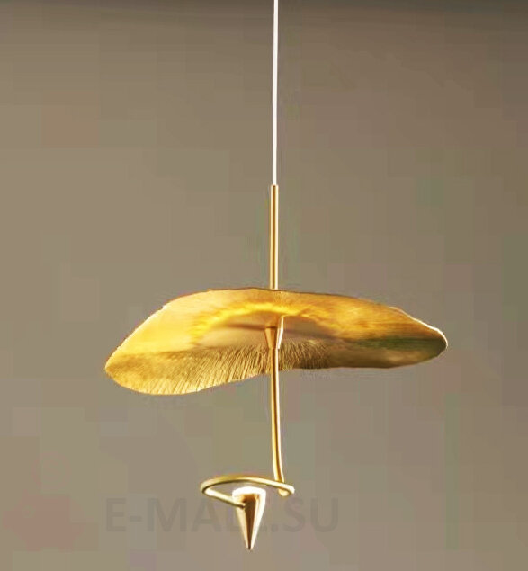 Люстра в стиле Gold Moon Chandelier by Catellani & Smith, одна головка 25*5 см