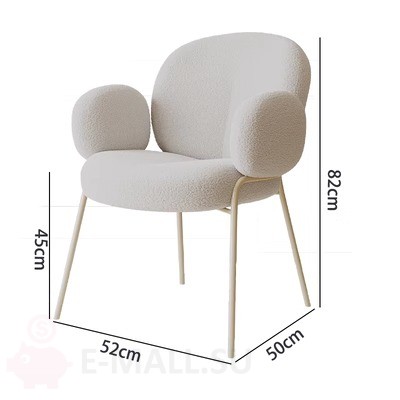 46193.970 Мягкий стул Plush Chair в интернет-магазине E-MALL.SU 8 800 775 8355   Дизайнерские стулья Мягкий стул Plush Chair