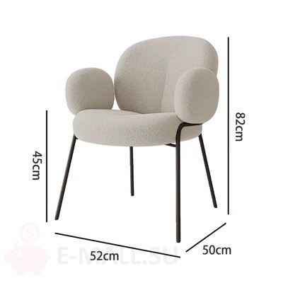 46195.970 Мягкий стул Plush Chair в интернет-магазине E-MALL.SU 8 800 775 8355   Дизайнерские стулья Мягкий стул Plush Chair