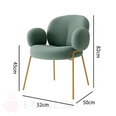 46199.970 Мягкий стул Plush Chair в интернет-магазине E-MALL.SU 8 800 775 8355   Дизайнерские стулья Мягкий стул Plush Chair