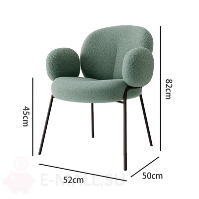 46200.970 Мягкий стул Plush Chair в интернет-магазине E-MALL.SU 8 800 775 8355   Дизайнерские стулья Мягкий стул Plush Chair