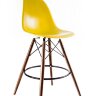 Пластиковые барные стулья DSW, дизайн Чарльза и Рэй Эймс Eames, ножки темные