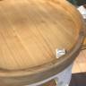 Кофейный винтажный столик из натурального дерева
