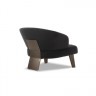 Кресло в стиле Minotti REEVES WOOD Easy chair