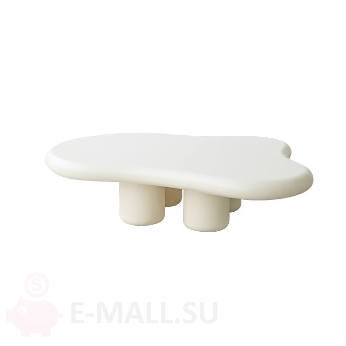 Столик кофейный изогнутой формы в виде облака Cloud Tea Table