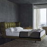 Кровать в стиле B&B Italia Husk с мягким изголовьем 1800*2000