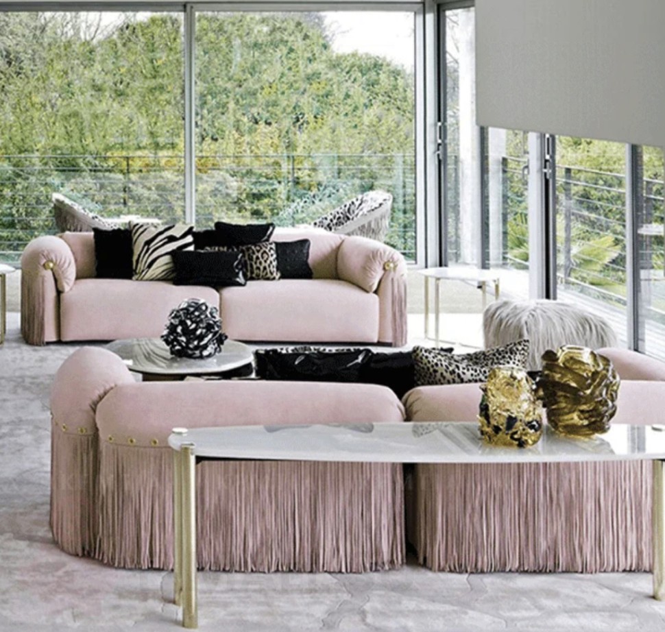 диван в стиле Roberto Cavalli 
