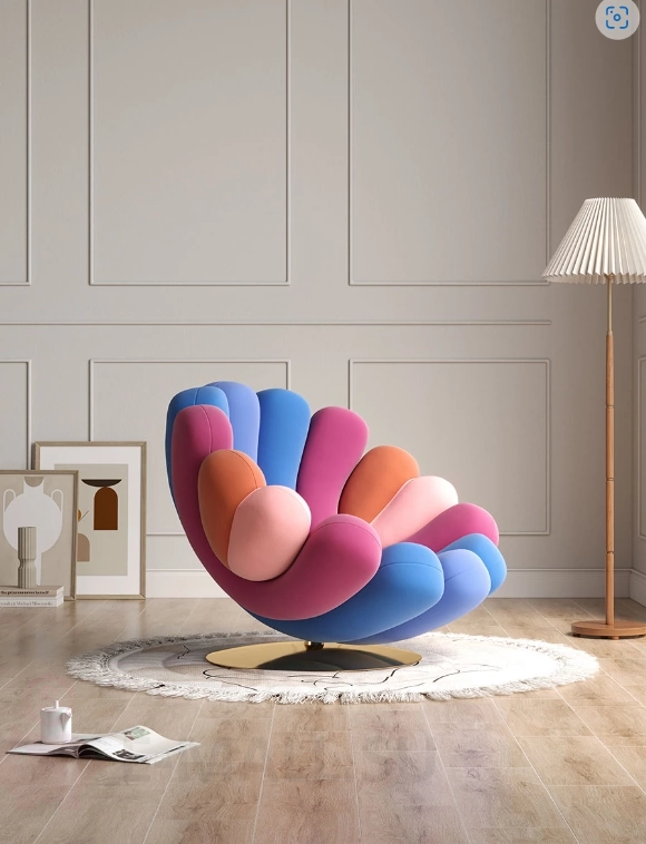 Современное кресло в стиле Giovannetti Anemone - Большой размер