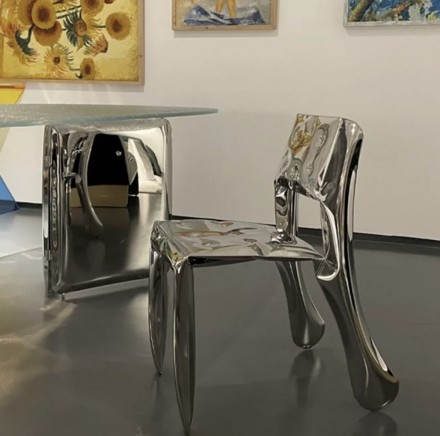 Обеденный стол Iced Glass