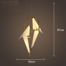 Подвесной светильник птицы оригами в стиле Moooi Perch Light Pendant Duo