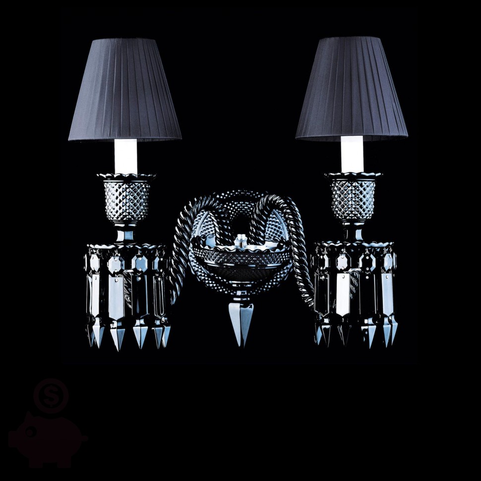 БРА в стиле ZENITH BLACK by Baccarat, одна лампа 25*35 см