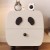 Дизайнерская прикроватная кожаная тумбочка на колесиках Minimalist Panda