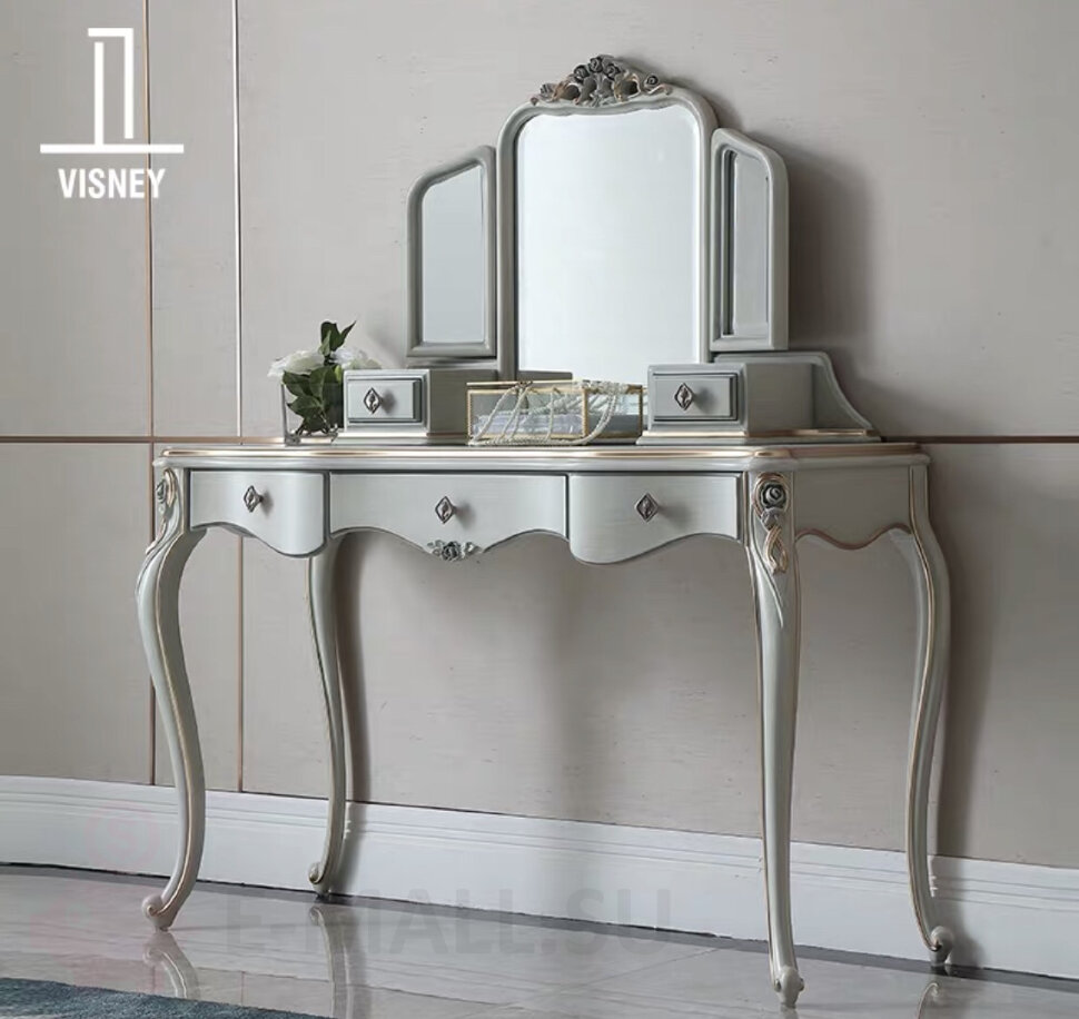 Feronia большой туалетный столик с зеркалом во французском стиле