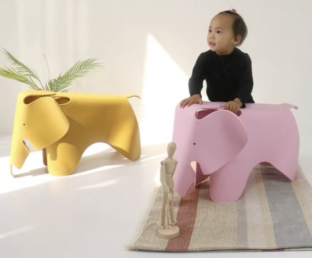 Elefante Стульчик из пластика в поп-арт стиле