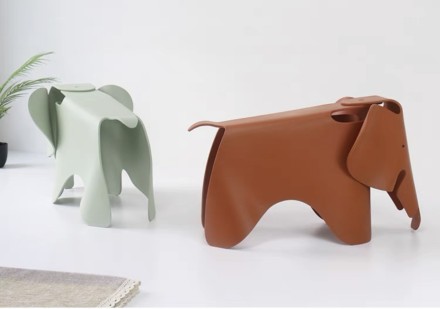 Elefante Стульчик из пластика в поп-арт стиле