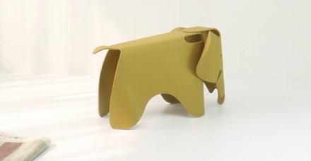 Elefante Стульчик из пластика в поп-арт стиле