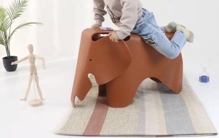 Elefante Стульчик из пластика в поп-арт стиле