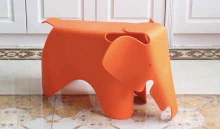 Elefante Стульчик из пластика в поп-арт стиле