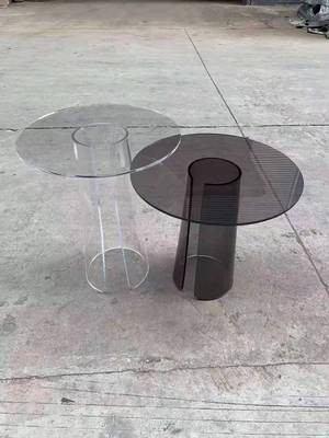 Столик приставной прозрачный в стиле Orbit by Poliform