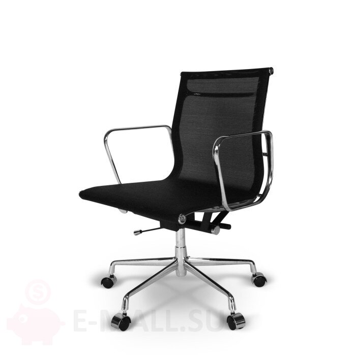 Офисные кресла EA 117 Mesh, дизайн Чарльза и Рэй Эймс Eames, черный