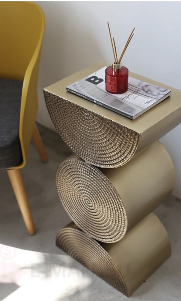 Кофейный столик Metal Golden Stump
