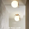 Бра дизайнерское IC Lighting Wall 1 Gold, скандинавский стиль