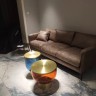 Кофейный столик из стекла и ореха в стиле Mastea Coffee Table in Murano Glass by Matteo Zorzenoni