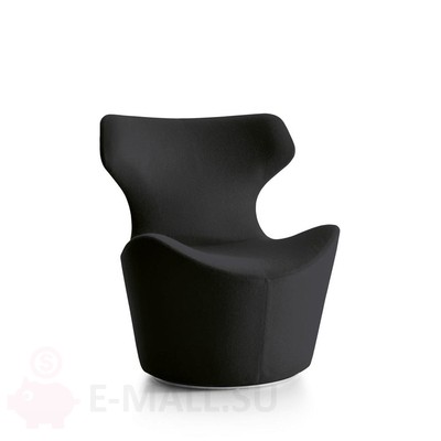Кресло в стиле Piccola Papilio Armchair by B&B Italia Naoto Fukusawa маленькое, черный