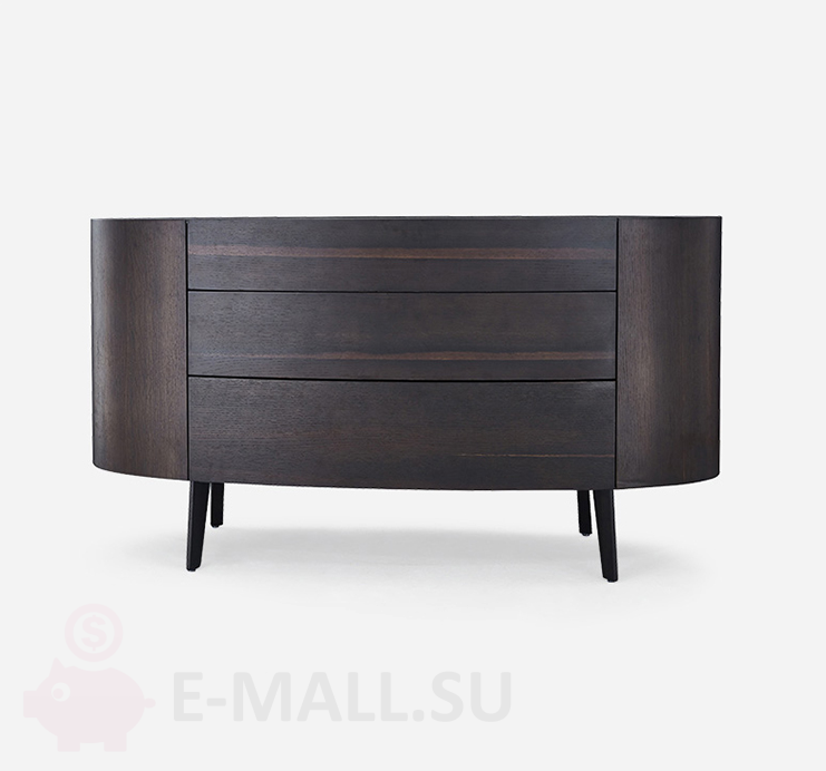 Современный овальный минималистский прикроватный столик для спальни
