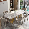 Элитный обеденный стол со стульями класса люкс в итальянском стиле CC