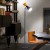 Дизайнерская напольная лампа Parliament, 2 лампы, высота 167 см, 