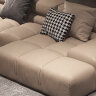 кожаный диван в стиле baxter
