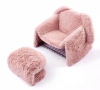 Pink Кресло из ткани в стиле арт-деко