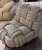Knitty Кресло из ткани и дерева в современном стиле