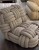 Knitty Кресло из ткани и дерева в современном стиле