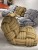 Knitty Кресло из ткани и дерева в современном стиле