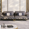 Итальянский роскошный кожаный диван в современном стиле