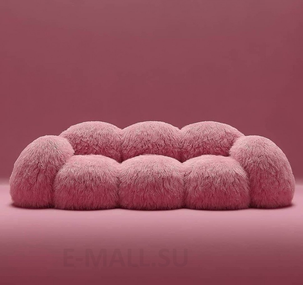 Диван в стиле Yeti Sofa by Vladimir Naumov, четырехместный 260*97*71 см