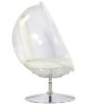 Кресло пузырь Bubble Chair, прозрачное на ножке, размер 106 см