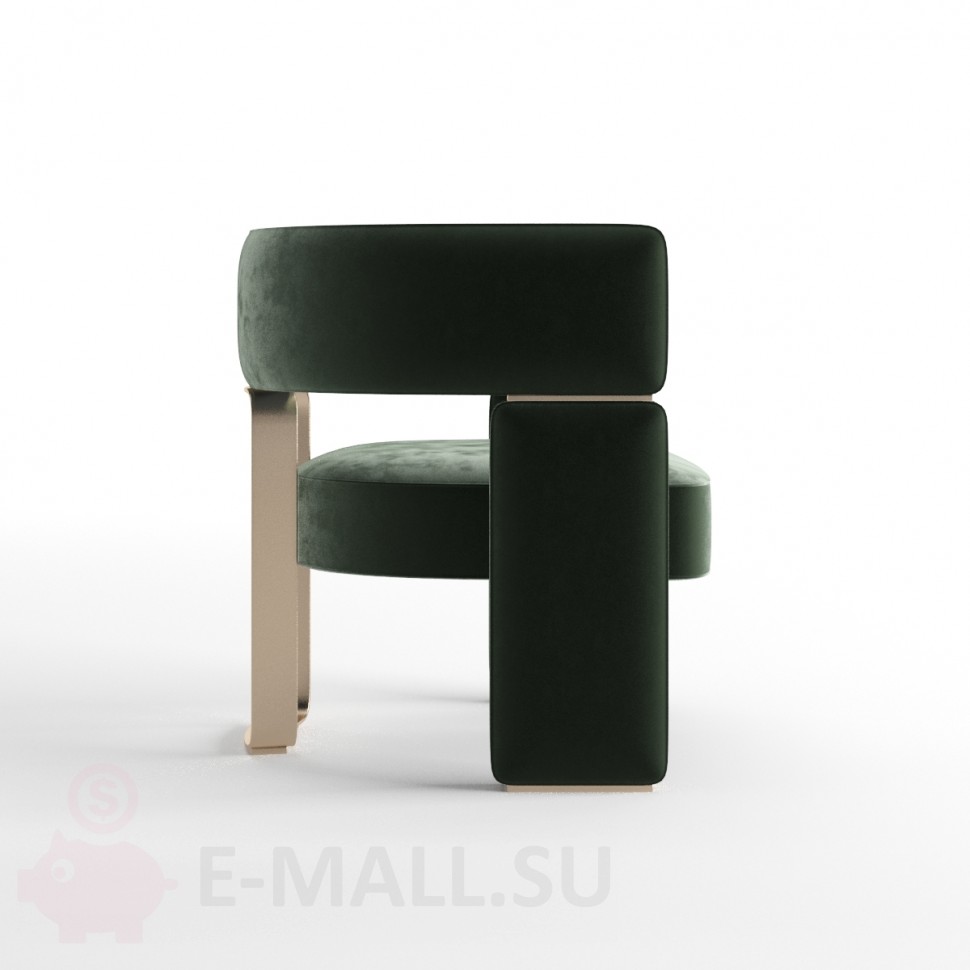 Кресло в стиле Fendi Casa Margaret Small Armchair