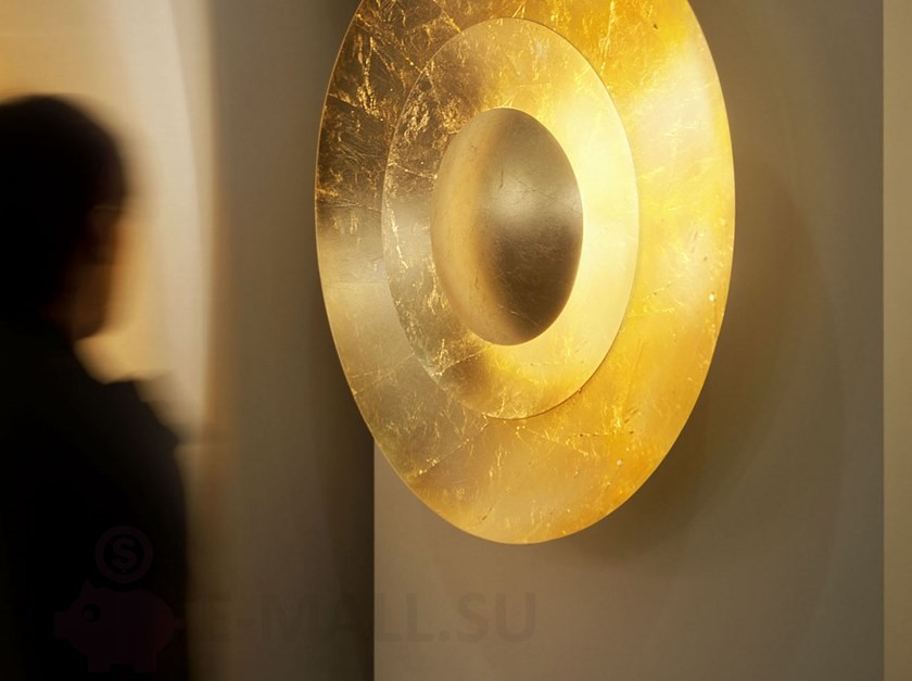 Настенный светильник в стиле Macchina della Luce Parete Gold by Catellani Smith