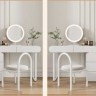 Туалетный столик с тумбой и зеркалом 60 см Solo Bianco