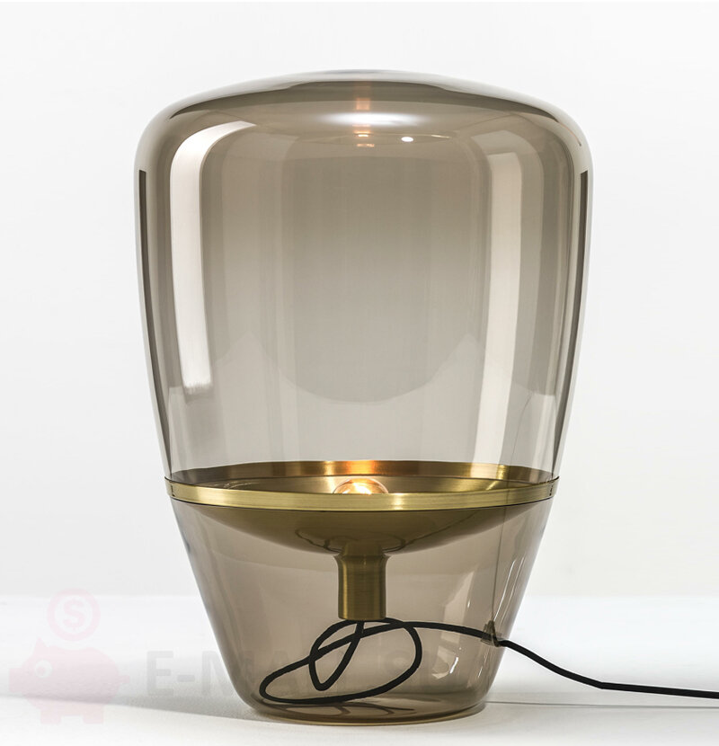 Напольный / настольный светильник Balloons Lamp большой H60*D43 cm, прозрачный, черный