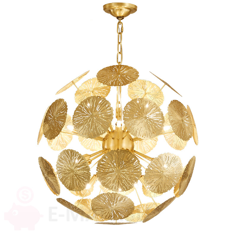 Люстра GLOBAL VIEWS LILY PAD Chandelier, 