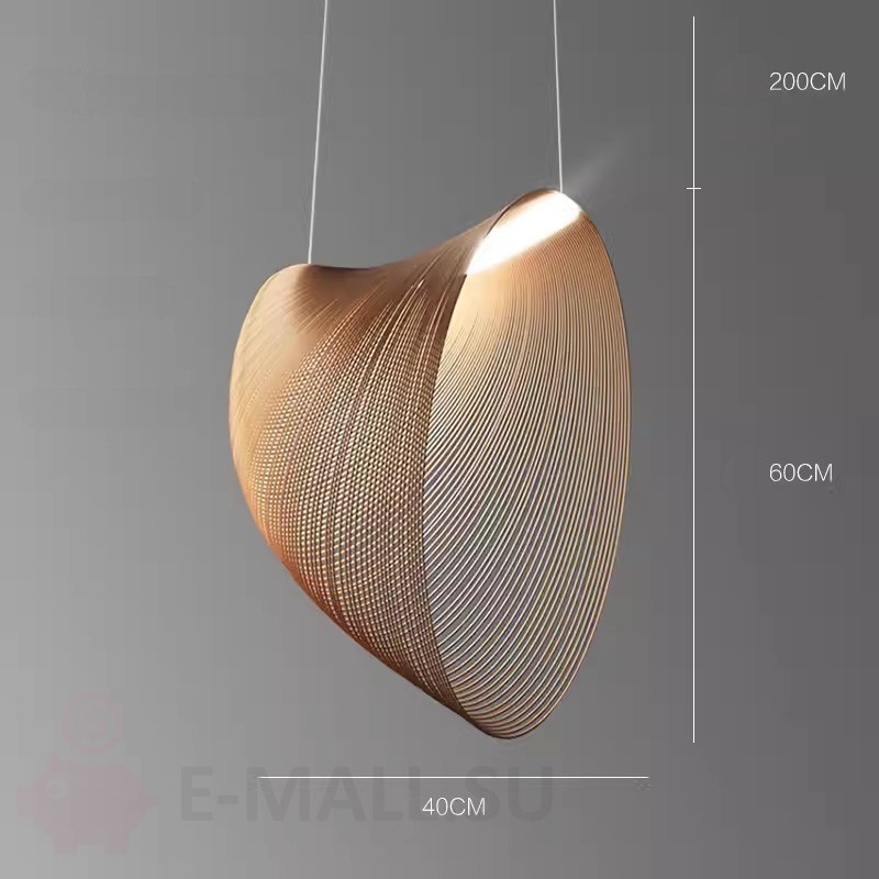 Дизайнерский подвесной светильник Wind в японском стиле Wabi-Sabi