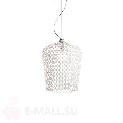 Подвесной светильник в стиле Kabuki Kartell Pendant Lamp, белый 30*35 см